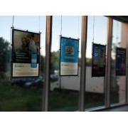 Изготовление и монтаж оконных рекламных конструкций